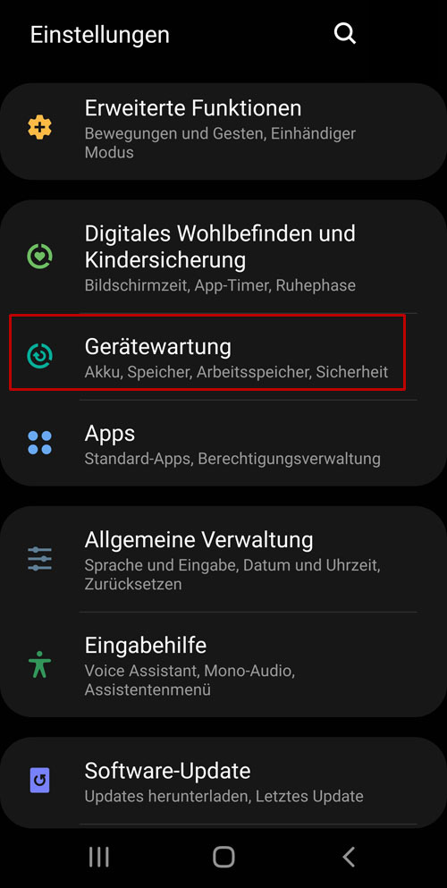 Android-Handy-Speicher-voll-Gerätewartung-1
